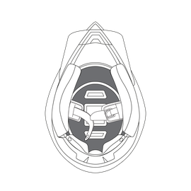 AGV CROWN PAD AX-8 EVO (M) - 2015