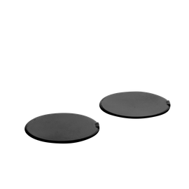 AGV PAINTED SCREW COVERS ORBYT - BLACK MATT