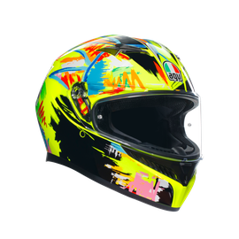 K3 ROSSI WINTER TEST 2020 - MOTORBIKE FULL FACE HELMET E2206