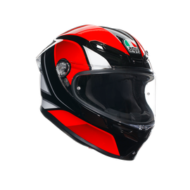 K6 S E2206 - HYPHEN BLACK/RED/WHITE